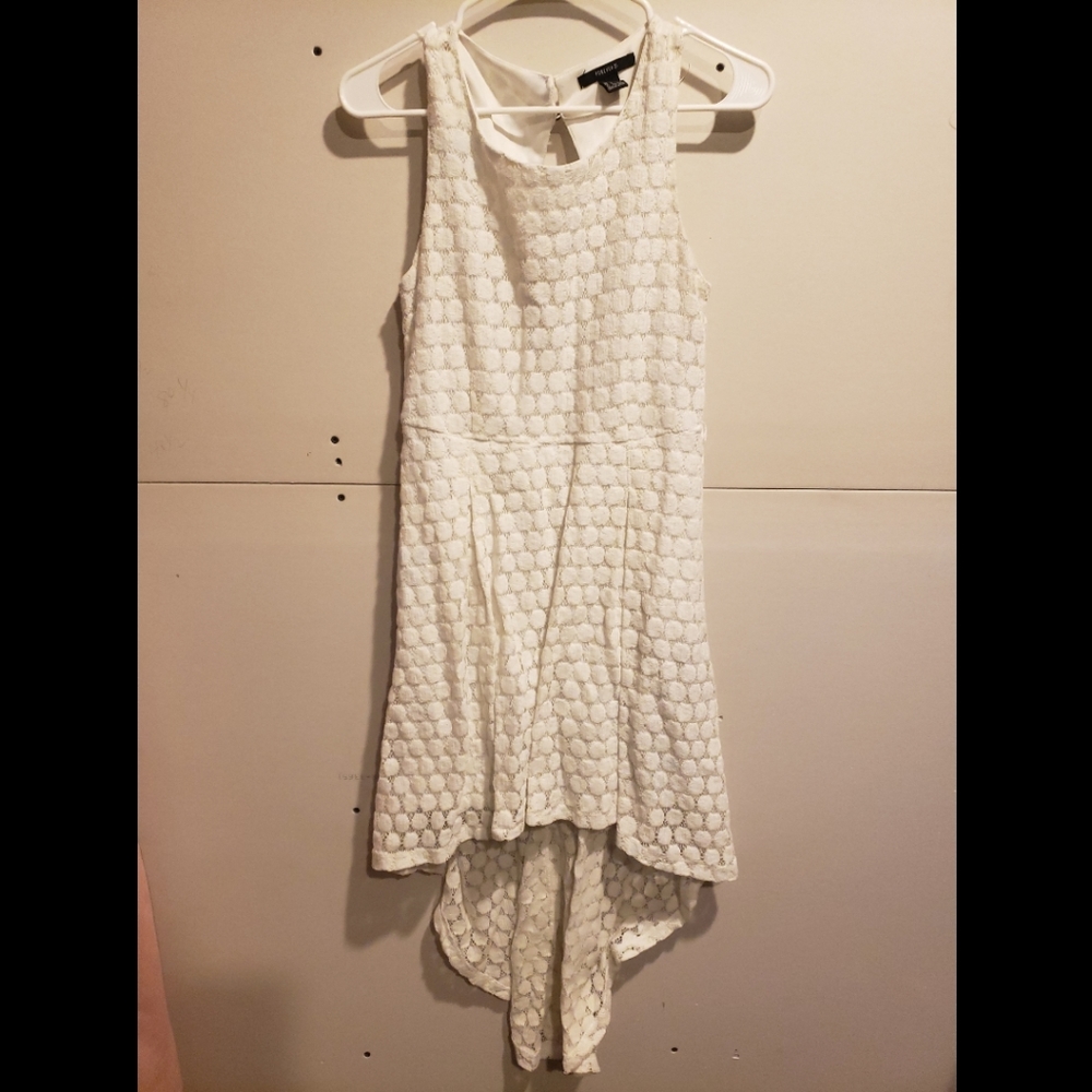 White Hi-Low Dress